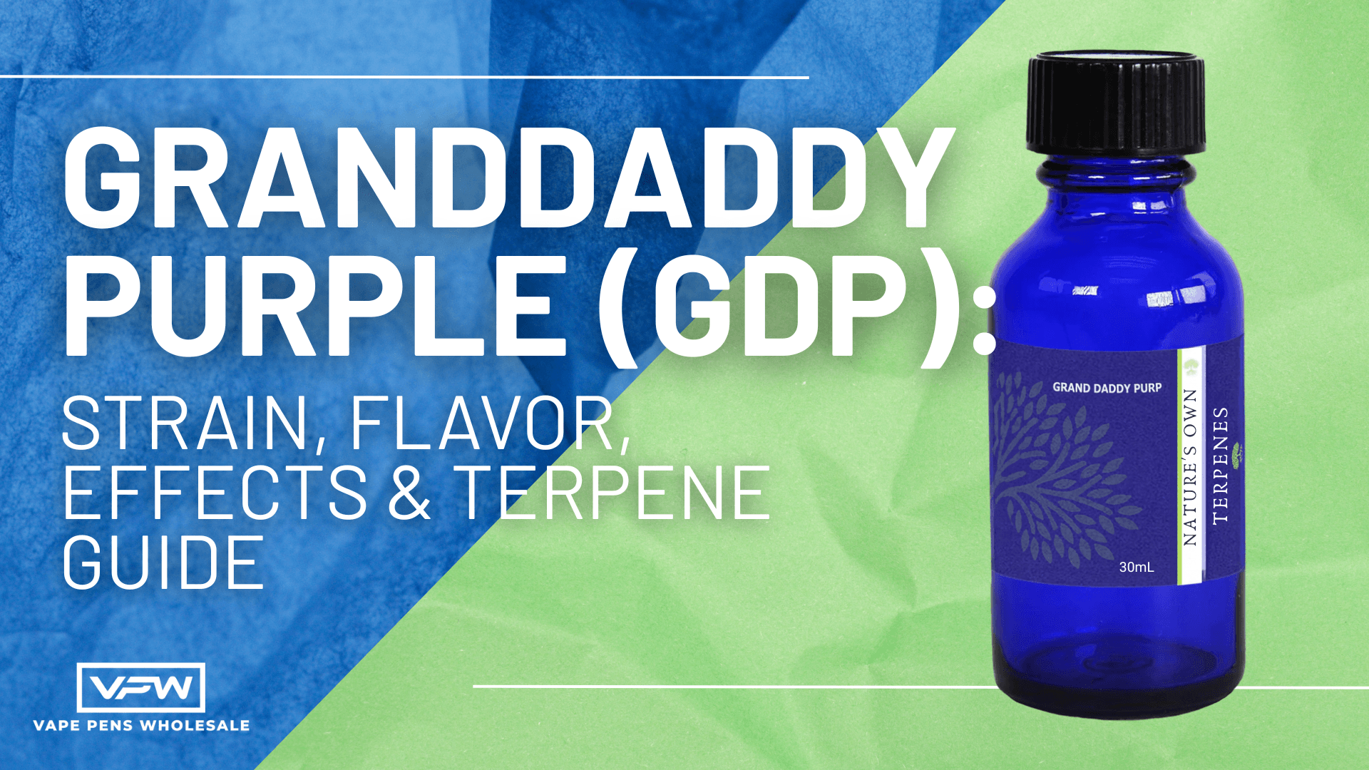 Granddaddy Purple (GDP): Strain, Flavor, Effects & Terpene Guide