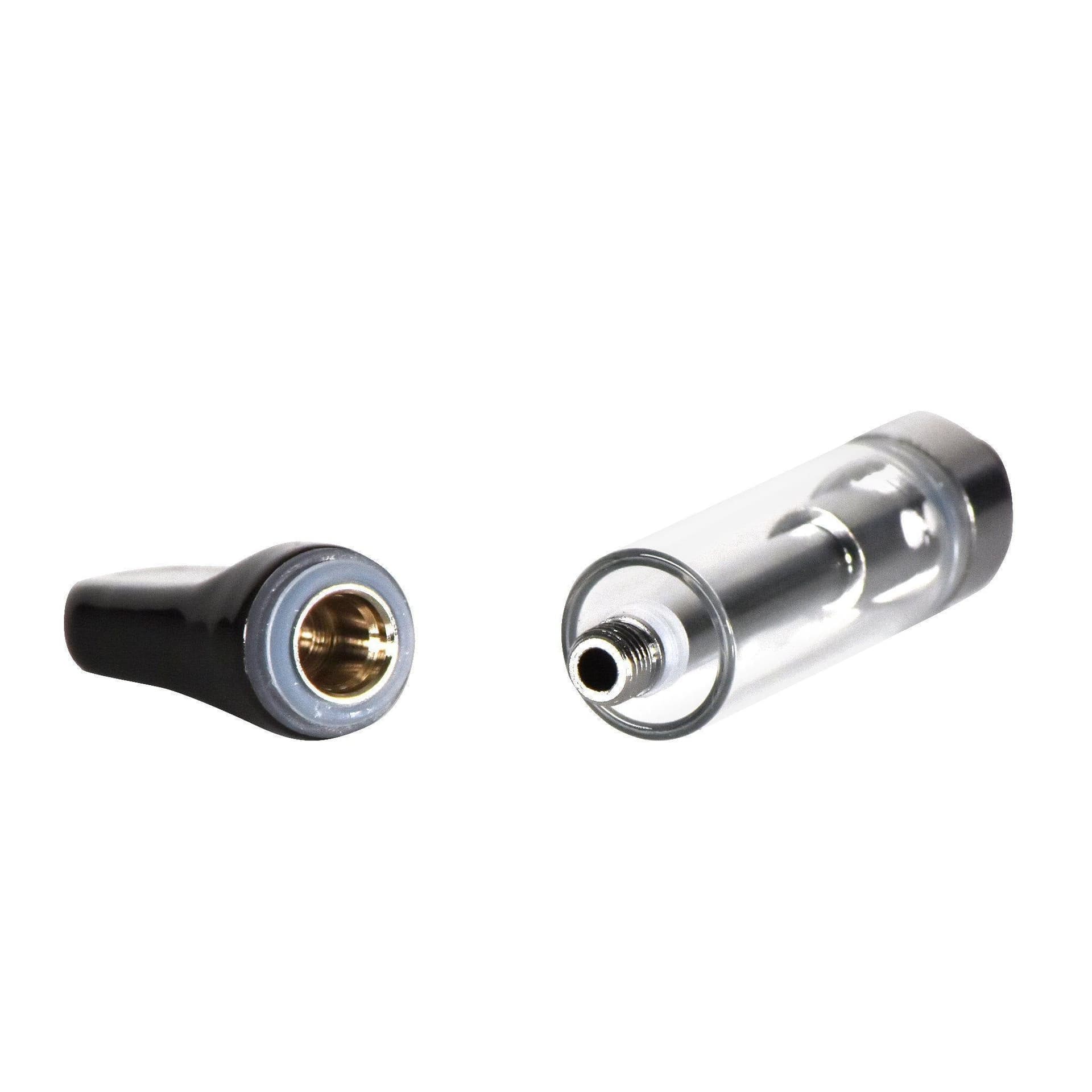Empty 1mL 510 black tip vape cartridges